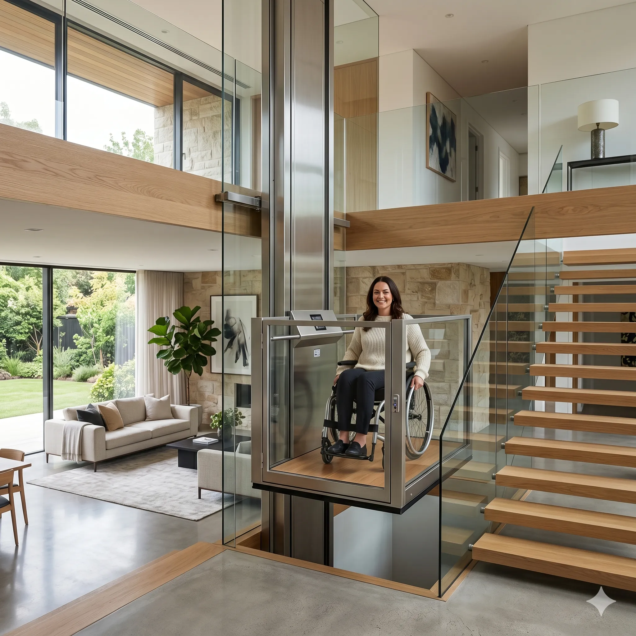 Hydraulic platform lift